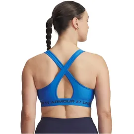 Under Armour Crossback Mid Bra Blue Atlantis XS