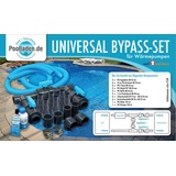 well2wellness® Pool Bypass Set UNIVERSAL für Wärmepumpen, Poolheizungen und Solarheizungen