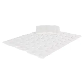 Träumeland Einziehdecken SET Tencel bestes Feuchtigkeitsmanagement für trockenes und hygienisches Schlafklima Decke: 135 x 200 cm 80 x 80 cm