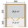 Weka Gartenhaus 137 B 3,80 x 5,00 m natur inkl. Vordach und Terasse