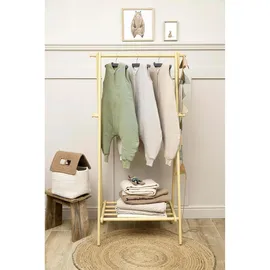 Meyco Baby Ganzjahres-Sleepoverall Musselin pre-washed 2.0 Tog beige, 92