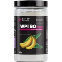 &ORFINA Whey Isolate Protein Pulver 500g | Whey 90% | Eiweiss Pulver Fett- & Zuckerarm | Bananen-Geschmack (16 Portionen)