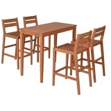 Garden Pleasure Gartenbar-Set 5-tlg. Beige