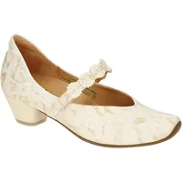 THINK! Aida Riemchen Pumps weiß Gold für Damen, weiß, Größe 39 EU