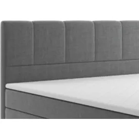 möbel punkt Boxspringbett LONDON mit Bettkasten 7 Zonen Taschenfederkenmatratze Fußteil