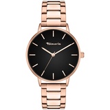 TAMARIS Damen analog Quarz Uhr mit Edelstahl Armband TT-0114-MQ