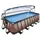 EXIT TOYS Wood Pool 540 x 250 x 122 cm inkl. Sandfilter und Abdeckung