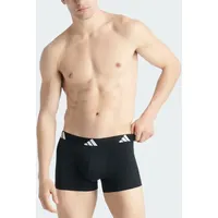 adidas Active Flex Cotton Trunk Black S 3er Pack