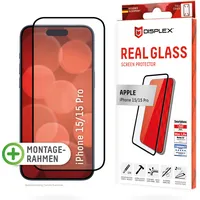 Displex Real Glass Full Cover für Apple iPhone 15/15 Pro