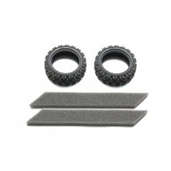 1:10 Reifen (2) Rally Block weich 26mm