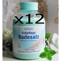 Vitawohl Fußpflege-Badesalz Beinwell Pfefferminzöl 600 g