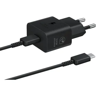 Samsung USB-C 25W mit Datenkabel, Schwarz