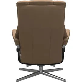 Stressless Mayfair mit Cross Base Microfaser 83 x 102 x 74 cm sand dinamica