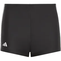 adidas Classic 3-Streifen Boxer-Badehose Black / White 140