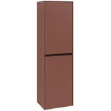 Villeroy & Boch Collaro Hochschrank 45,4 x 153,8 x 34,9 cm Weinrot Holz