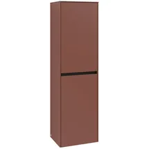 Villeroy & Boch Collaro Hochschrank 45,4 x 153,8 x 34,9 cm Weinrot Holz