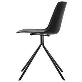 Paperflow 2 meet powered by PAPERFLOW Schalenstühle DN CHDNSX2.01.01 schwarz Kunststoff