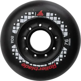 Rollerblade Rollerblade, Apex 4er Pack Rollenset 2026 black - 76mm/80A