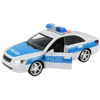 Toi-Toys VEHICOOL Super Polizeiauto mit Licht, Sound & Friktionsmotor