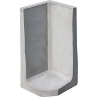 Diephaus L-Stein Ecke Grau 80 x 40 x 40 x 7 cm