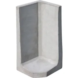 Diephaus L-Stein Ecke Grau 80 x 40 x 40 x 7 cm