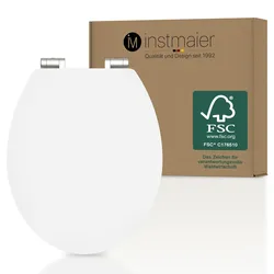 MDF WC-Sitz WC1M FSC-C122343, mit Absenkautomatik, Toilettendeckel, Klodeckel, WC-Sitz, WC-Sitz mit Absenkautomatik