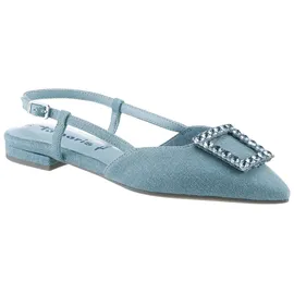 TAMARIS Da.-Sling für Damen, blau, Größe 38 EU