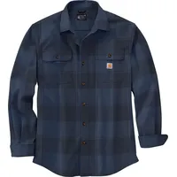 CARHARTT Flannel Plaid, Hemd - Hellblau/Grau - L