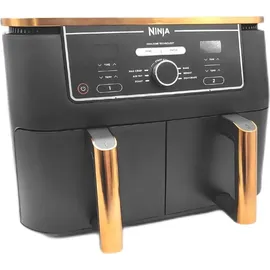 Ninja Foodi MAX Dual Zone Heißluftfritteuse AF400EUCP 9,5l kupfer/schwarz