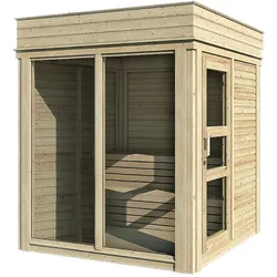 Wolff Finnhaus Saunahaus Paradiso 2x2 (1-Raum) Paradiso 2x2 (1-Raum)