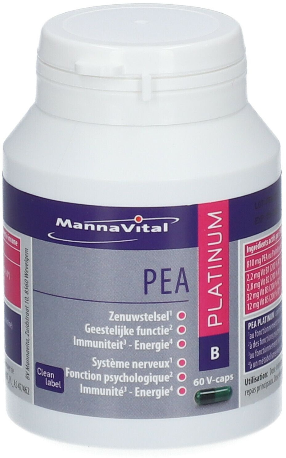MannaVital Pea Platinum 60 pc(s) capsule(s)