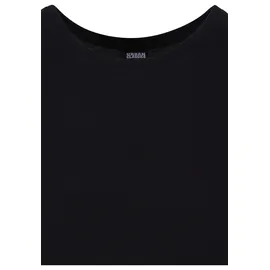 URBAN CLASSICS Ladies Stretch Jersey Longsleeve Body - schwarz