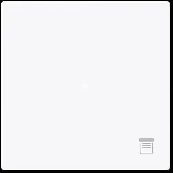 BUSCH-JAEGER Wippe 1-fach mit Symbol 6232-10-44G