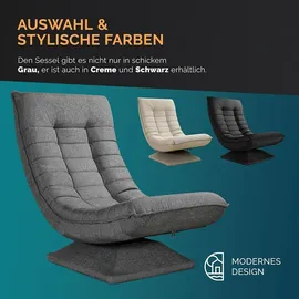 CASARIA Relaxsessel Aberdeen Grau