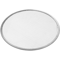 HENDI Pizza Screen, Pizzagitter, Pizzablech, Pizzaschieber, Ideal für gleichmäßiges Pizza-Backen, ø230mm, Aluminium