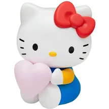 Paladone Hello Kitty 3D-förmiges Licht mit Herz, offiziell lizenzierte Sanrio-Charakter-Lampe, für Nachttisch oder Regaldekoration, batteriebetrieben
