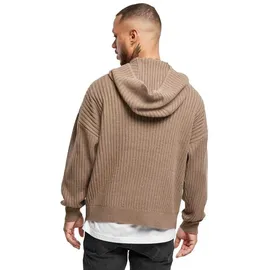 URBAN CLASSICS Knitted Sweatshirt Dark khaki L