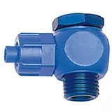 Riegler Winkel-Verschraubung, drehbar, G 1/4, für Schlauch 8/6, POM
