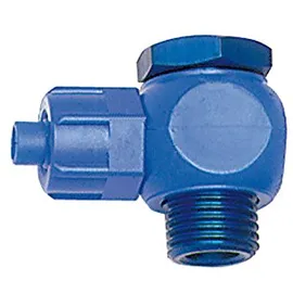 Riegler Winkel-Verschraubung, drehbar, G 1/4, für Schlauch 8/6, POM