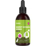 Animigo Wermut Tropfen für Hunde – Pflanzliche Wurmkur Alternative für Hunde mit Wermut & Schwarzkümmel – Natürliche Darmhygiene & Verdauungspflege – Ohne Knoblauch, Für alle Rassen – 120ml