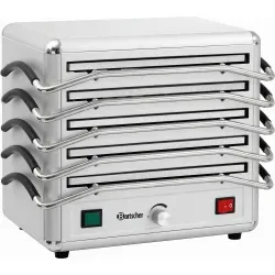 Bartscher Rechaud 120803 , mit 5 Warmhalteplatten