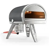 Roccbox By Gozney Mobiler Outdoor Pizzaofen für Zuhause - Mit professionellem Pizzaschieber - Gas Betrieben und Steinplatte - Integriertem Thermometer und hitzebeständiger Silikonummantelung