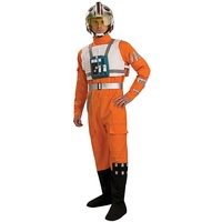 Rubie's Official Star Wars Deluxe X-Flügler-Kampfpilot-Kostüm für Erwachsene, Größe XL