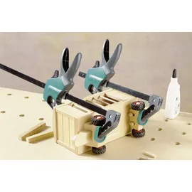 WOLFCRAFT Einhandzwinge Metall 150 mm blau