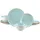 CreaTable Vintage Nature Tafelservice 12-tlg. Aqua/Weiß/Hellblau