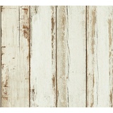 ROLLER AS Creation Il Decoro Vliestapete Vintage-Wood (Beige, Holzoptik, 10,05 x 0,53 m)