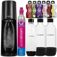 NEU SodaStream Wassersprudler Terra schwarz Set 3 Flaschen QC Bolero