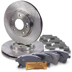 Bestprice Bremsscheiben + Bremsbeläge Zubehör Vorderachse für Kia