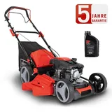 SCHEPPACH Benzin Rasenmäher MS173-51 4,1PS 6in1 mit Antrieb Breite 51cm 0,6 L Öl