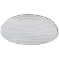 Deckenleuchte Deckenlampe Wohnzimmerleuchte App Dimmer Fernbedienung LED D 38 cm